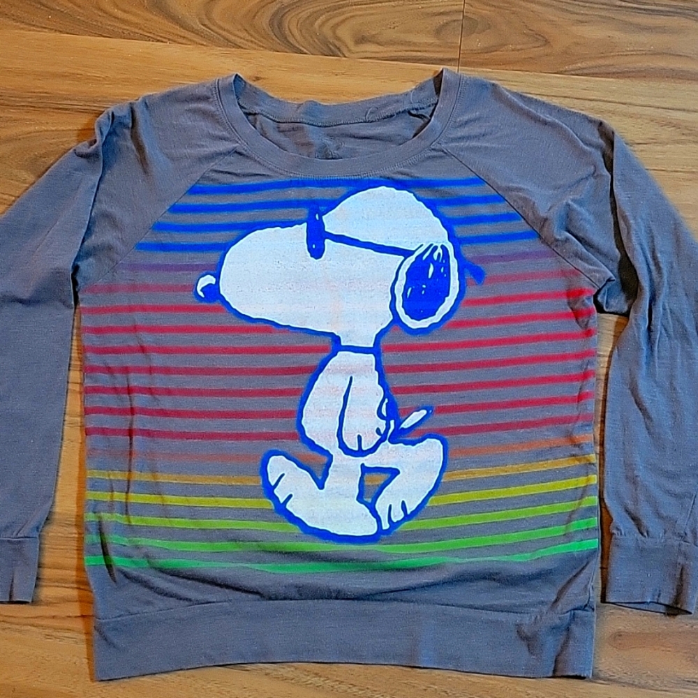 VINTAGE SNOOPY RAINBOW SHIRT